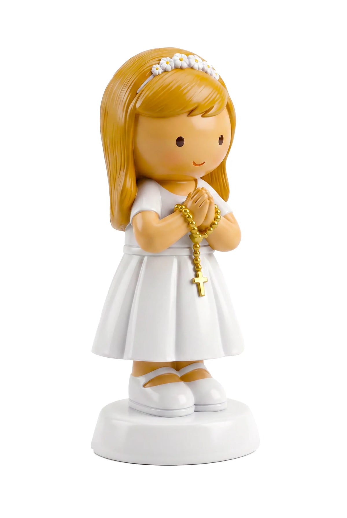 A Promise To God — Girl Miniature Saint Statue