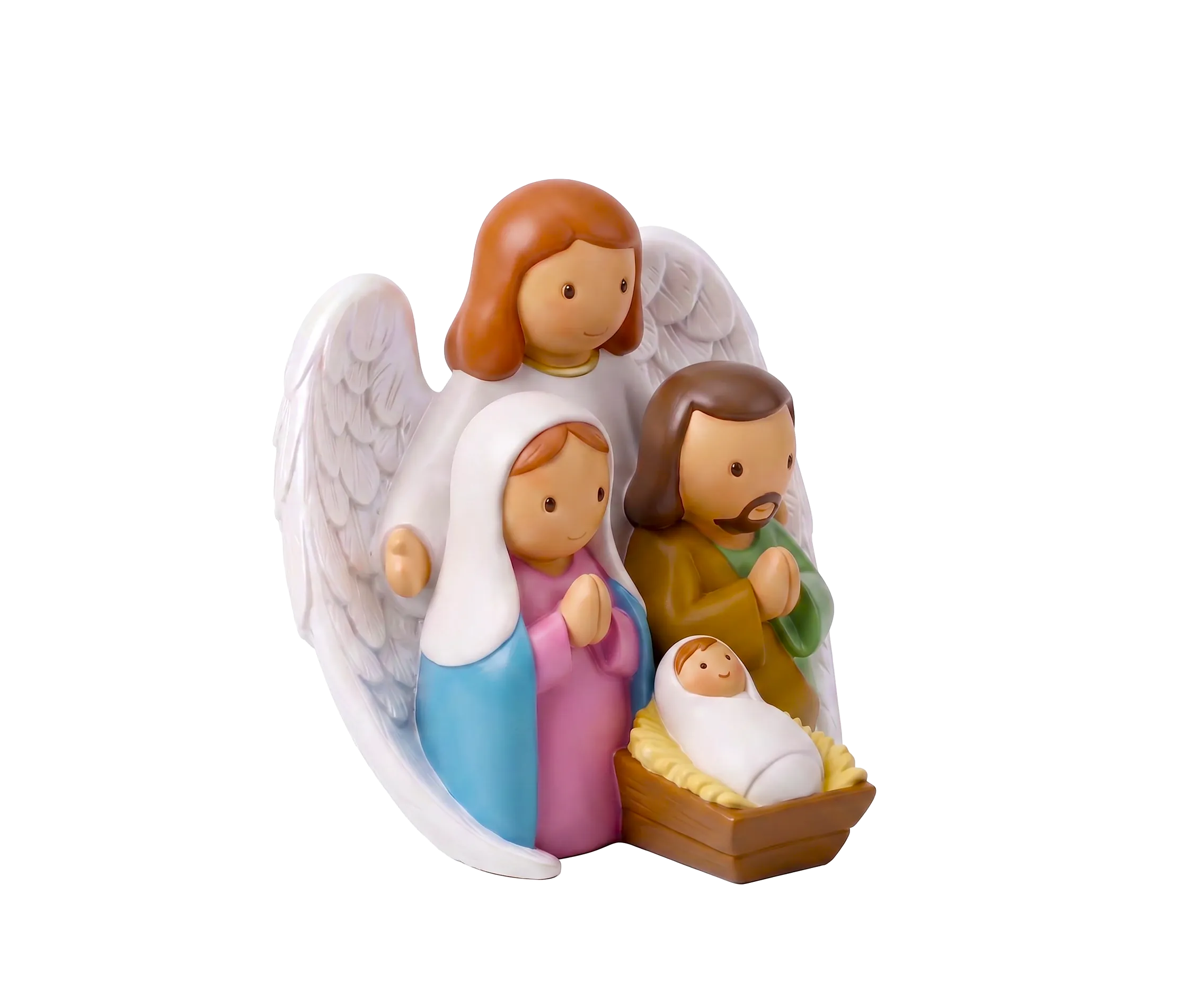 An Angel's Blessing Miniature Saint Statue