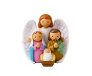 An Angel's Blessing Miniature Saint Statue