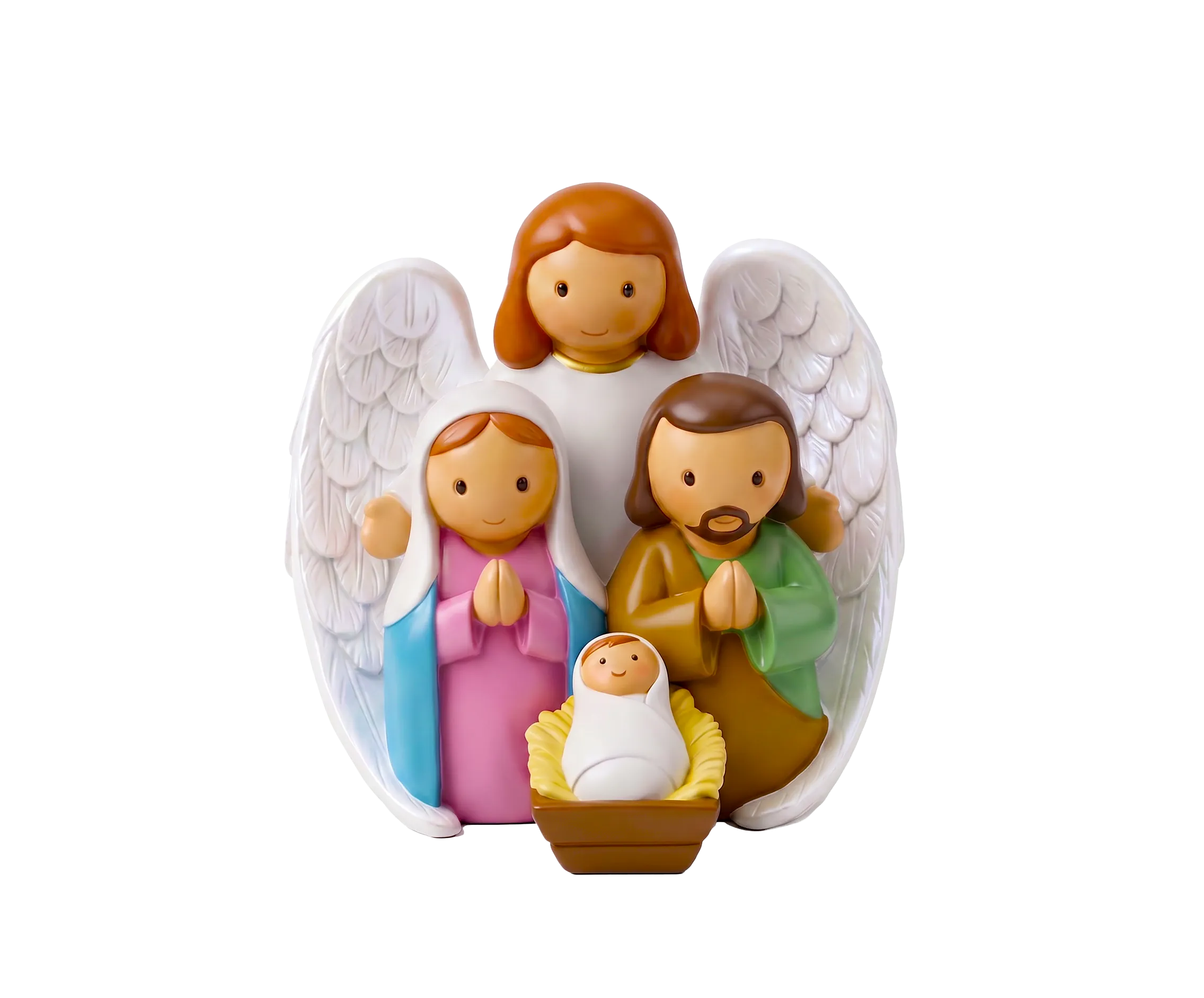 An Angel's Blessing Miniature Saint Statue