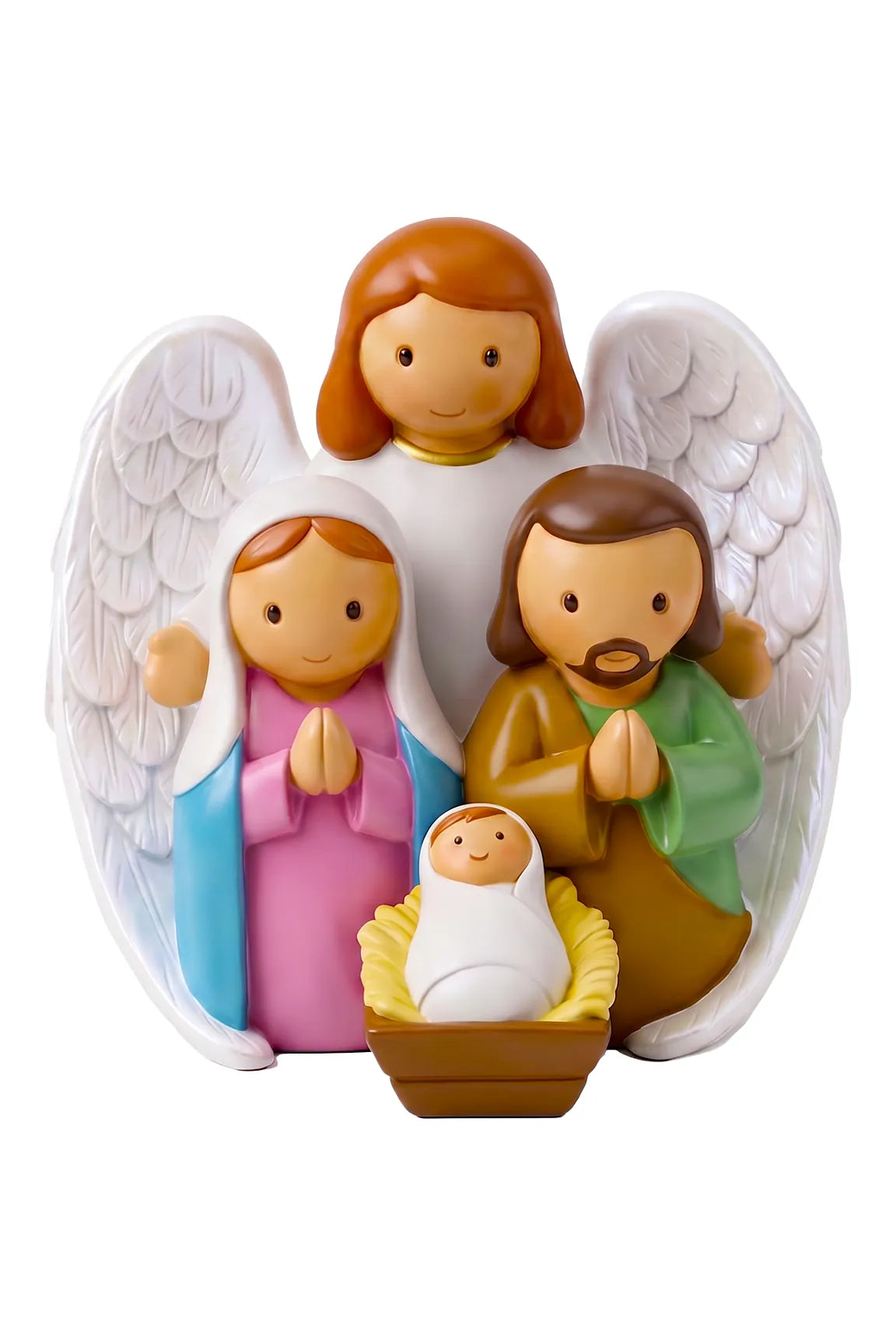 An Angel's Blessing Miniature Saint Statue
