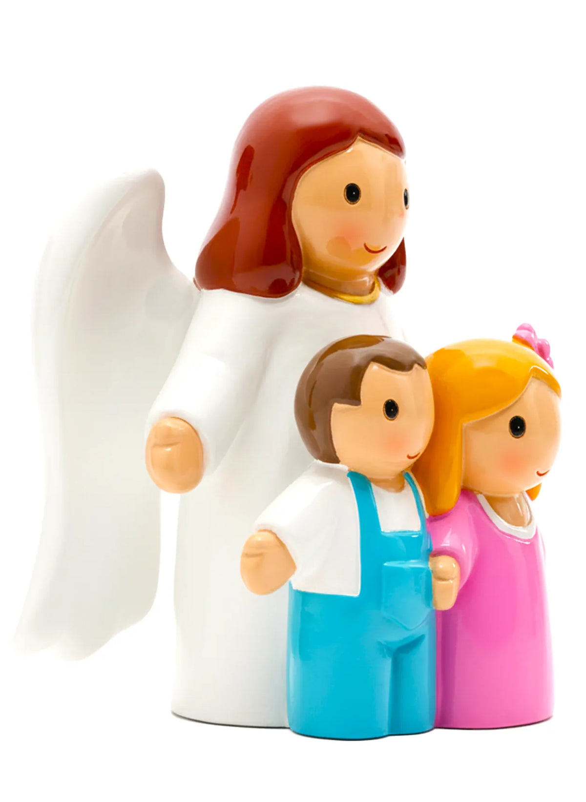 An Angel Watching Over Us Miniature Saint Statue