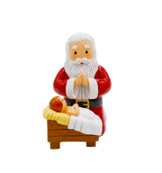 Come, Let Us Adore Him Miniature Saint Statue