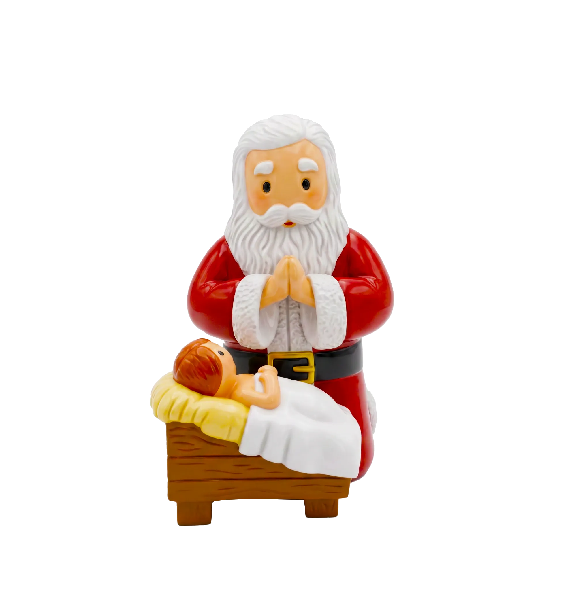 Come, Let Us Adore Him Miniature Saint Statue