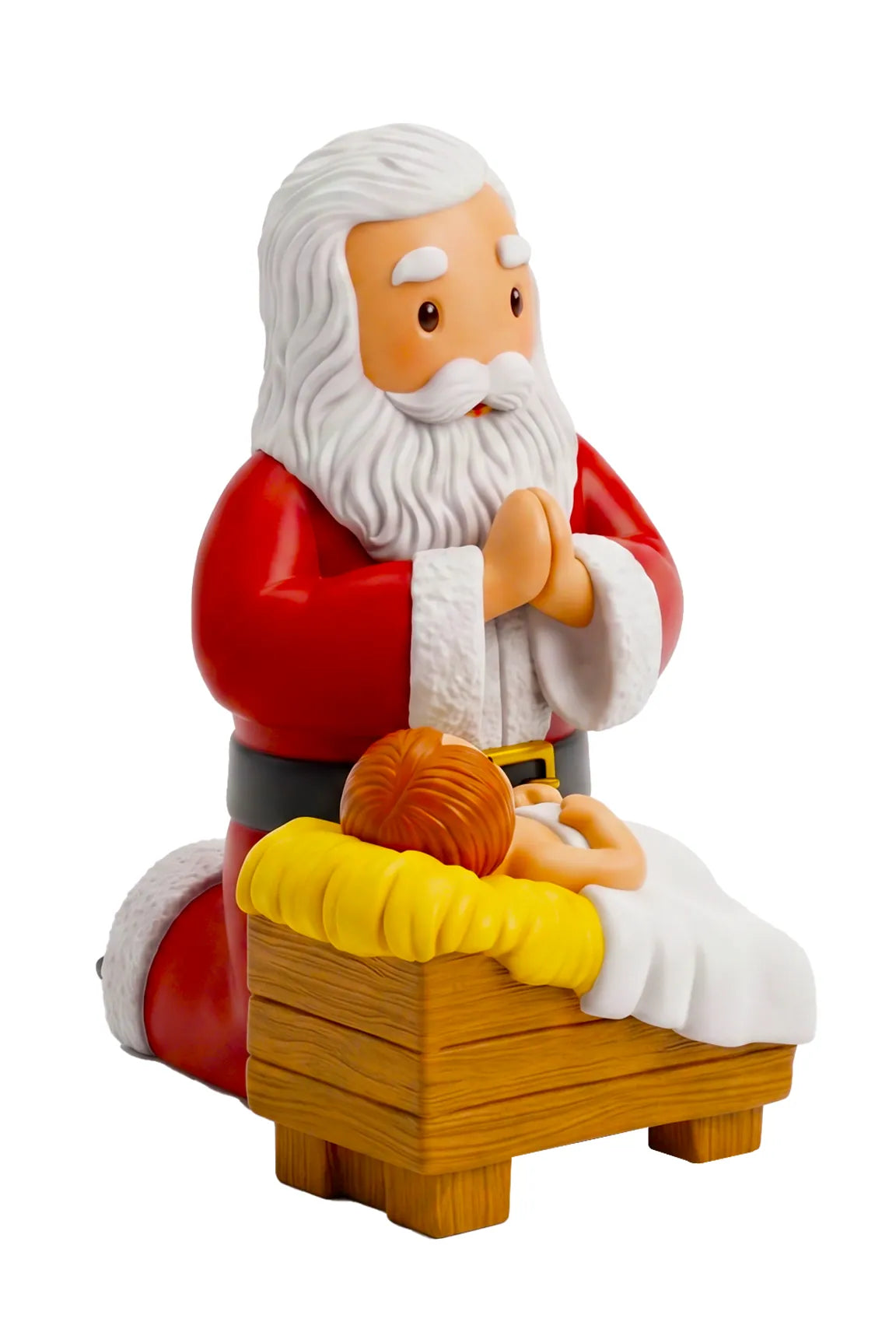 Come, Let Us Adore Him Miniature Saint Statue