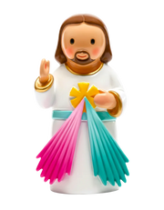 Divine Mercy Miniature Saint Statue