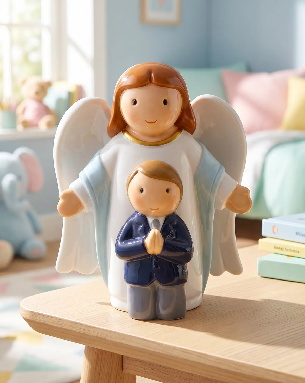 Heaven Walks With Me — Boy Miniature Saint Statue
