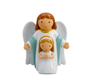 Heaven Walks With Me — Girl Miniature Saint Statue