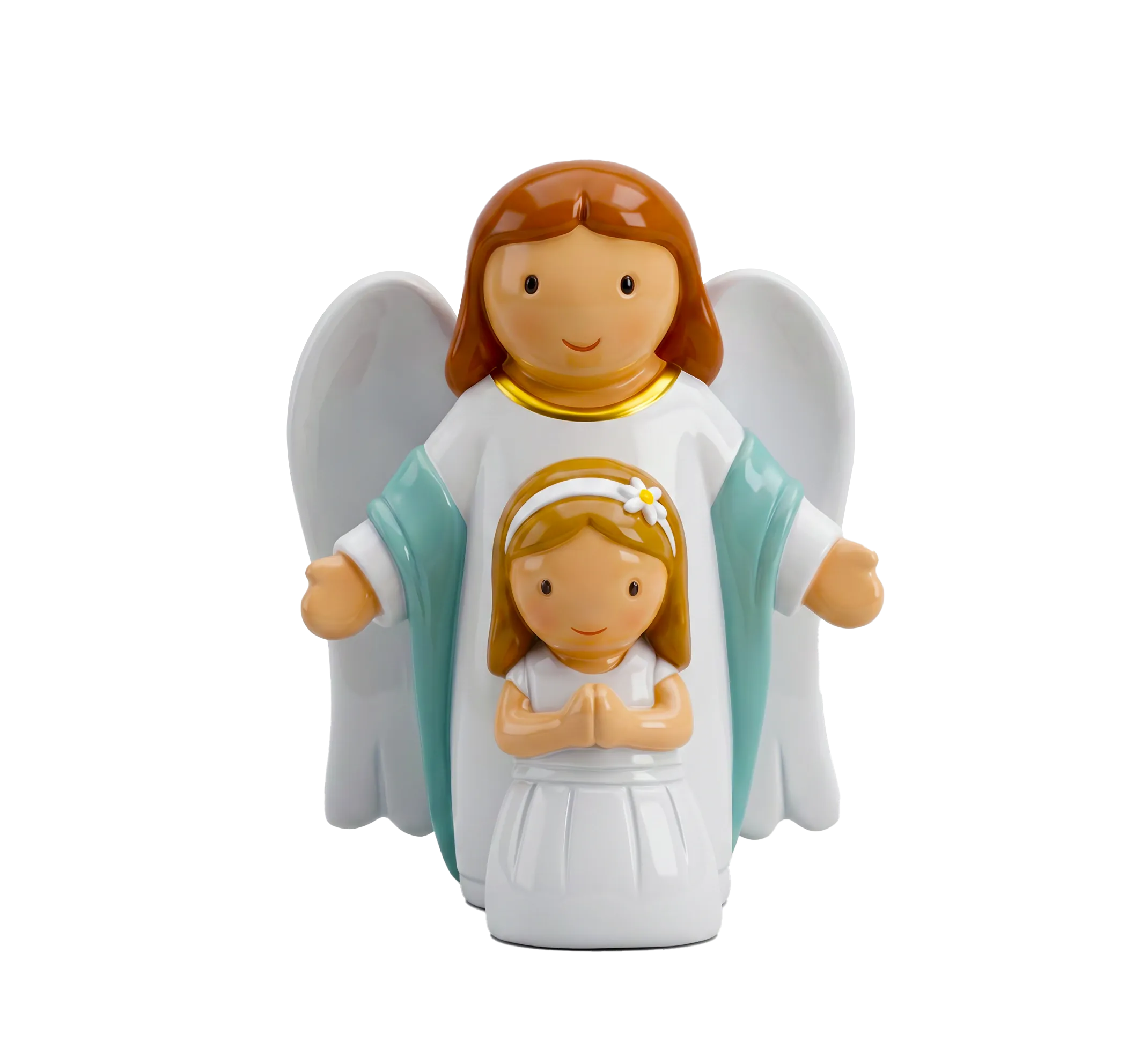 Heaven Walks With Me — Girl Miniature Saint Statue