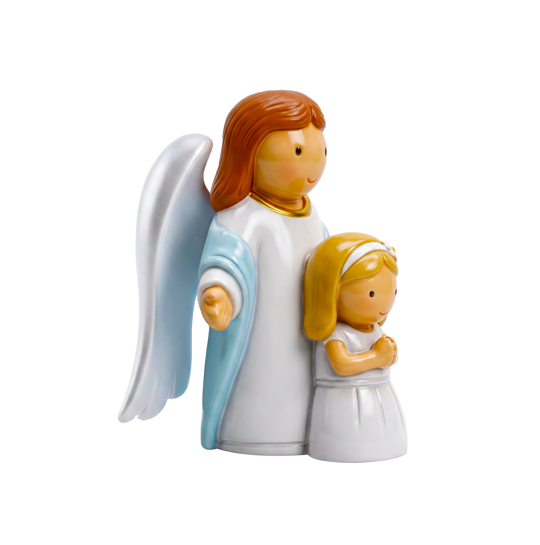 Heaven Walks With Me — Girl Miniature Saint Statue