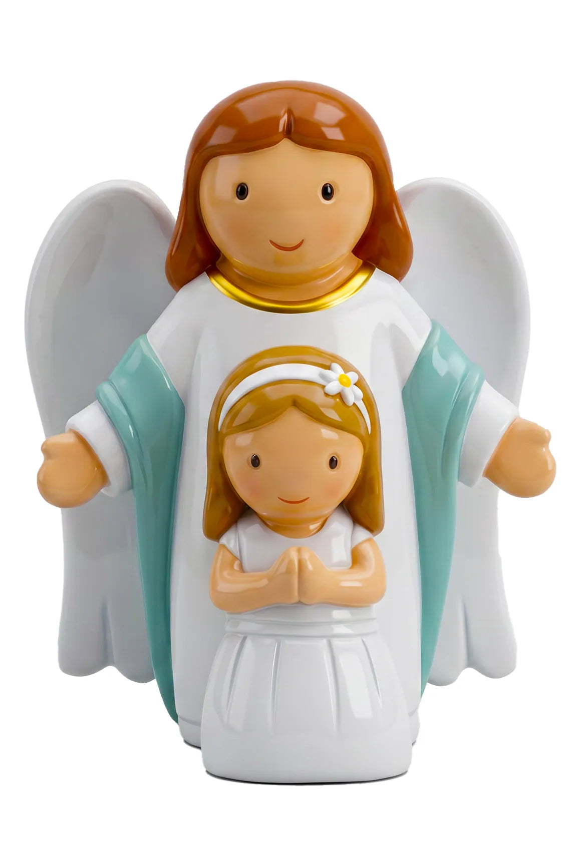 Heaven Walks With Me — Girl Miniature Saint Statue