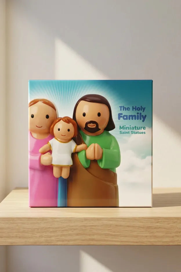 Holy Family Miniature Saint Statue