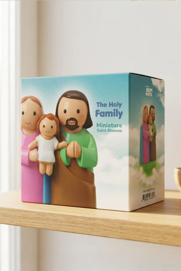 Holy Family Miniature Saint Statue