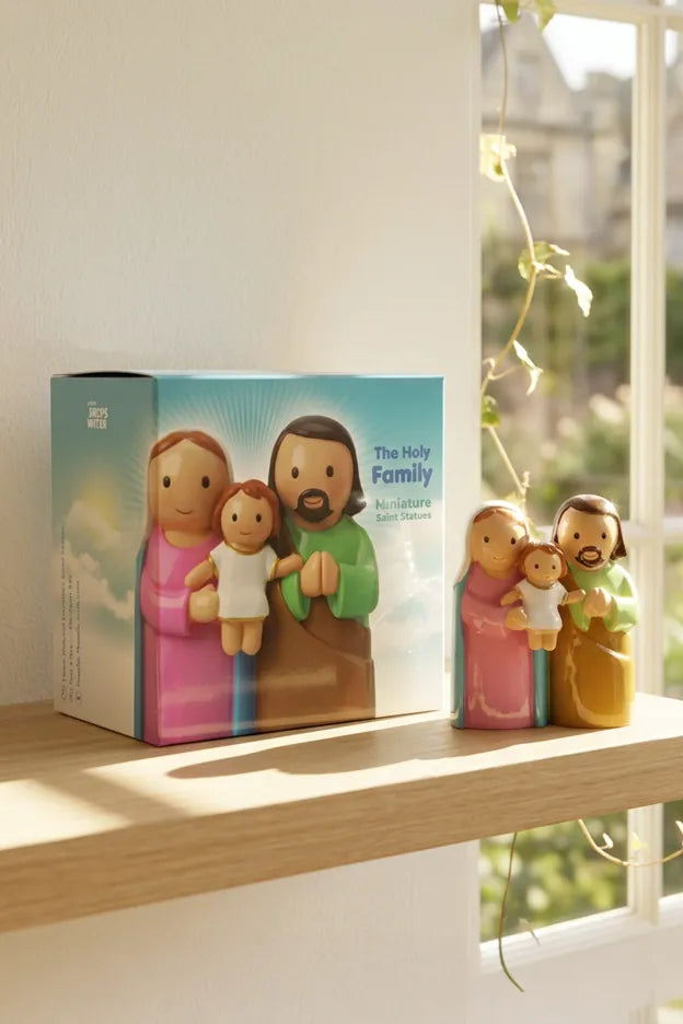 Holy Family Miniature Saint Statue