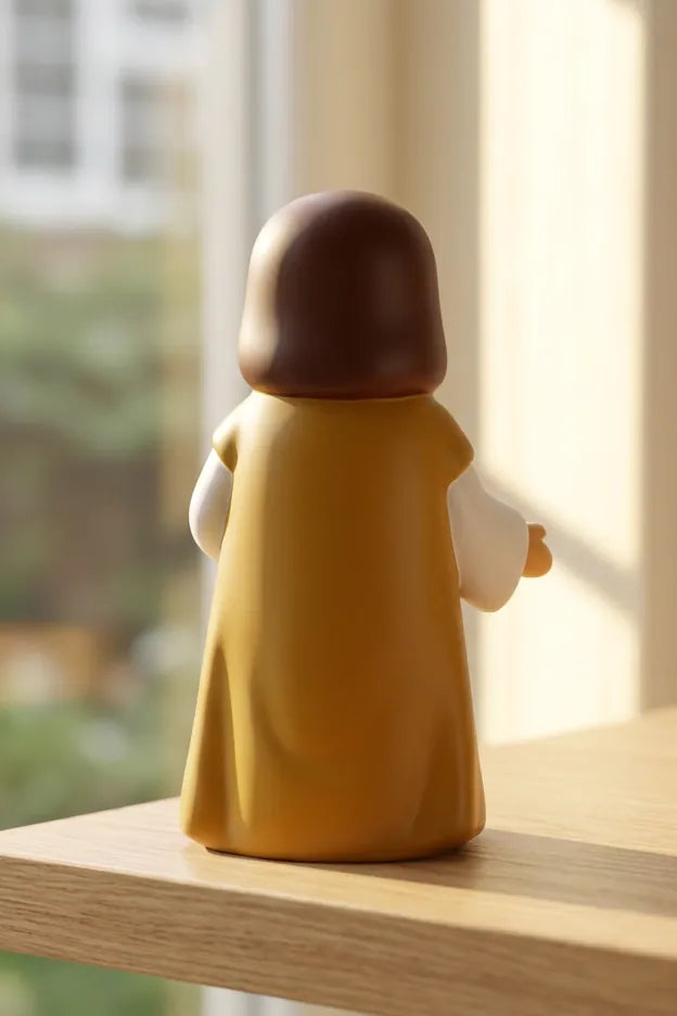 Walking With Jesus —  Boy Miniature Saint Statue