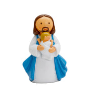 In Jesus' Arms Baby —  Girl Miniature Saint Statue