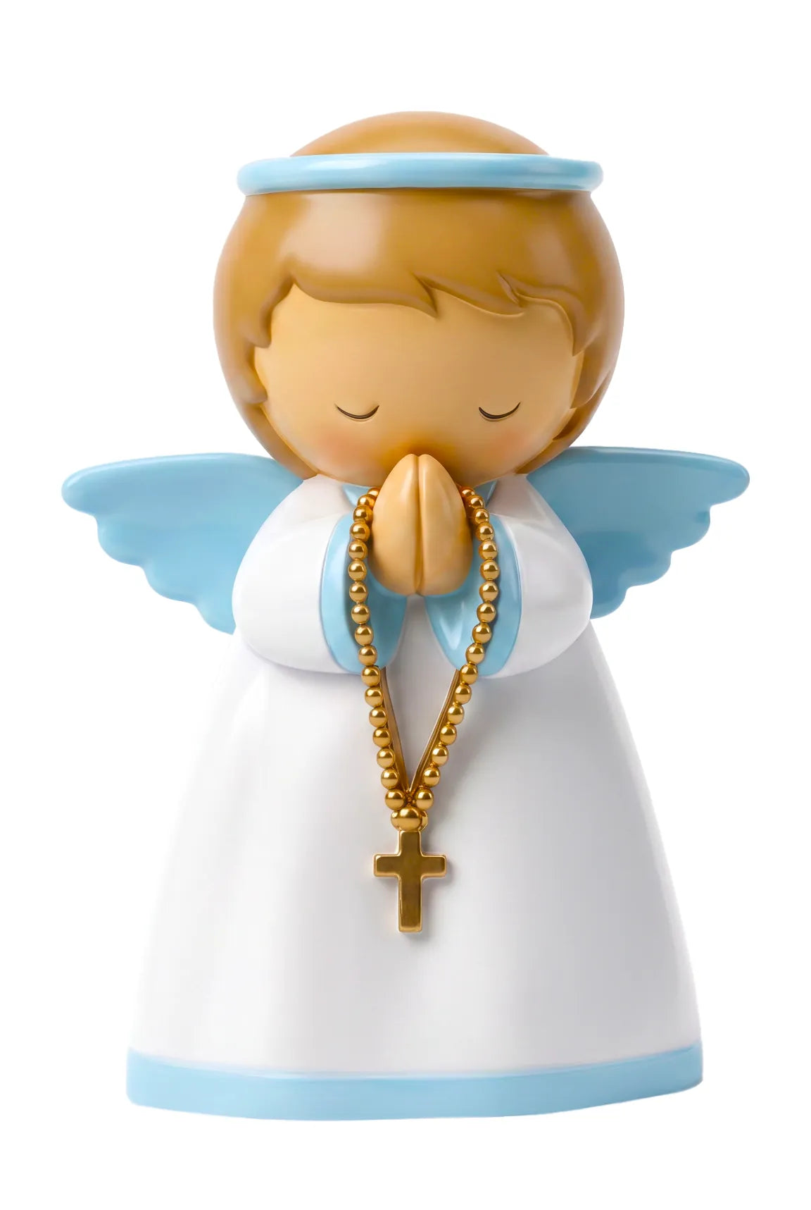 My Guardian Angel Boy Miniature Saint Statue