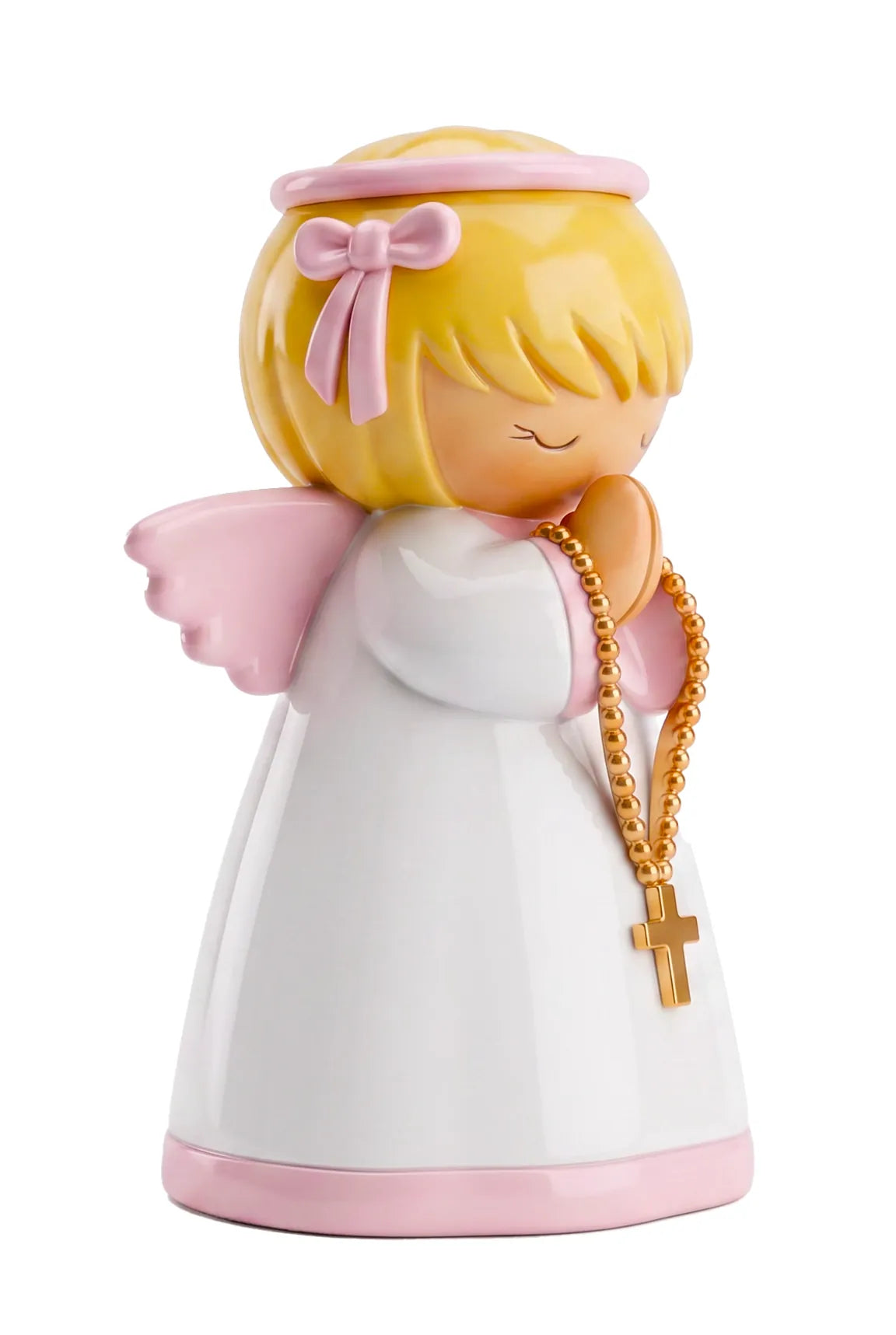 My Guardian Angel Girl Miniature Saint Statue