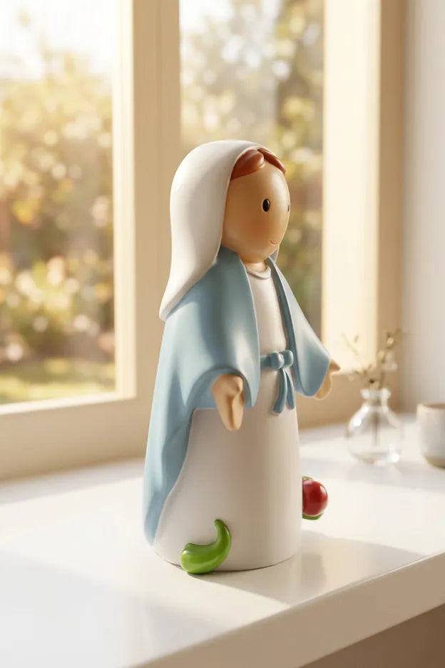 Our Lady Of Grace Miniature Saint Statue
