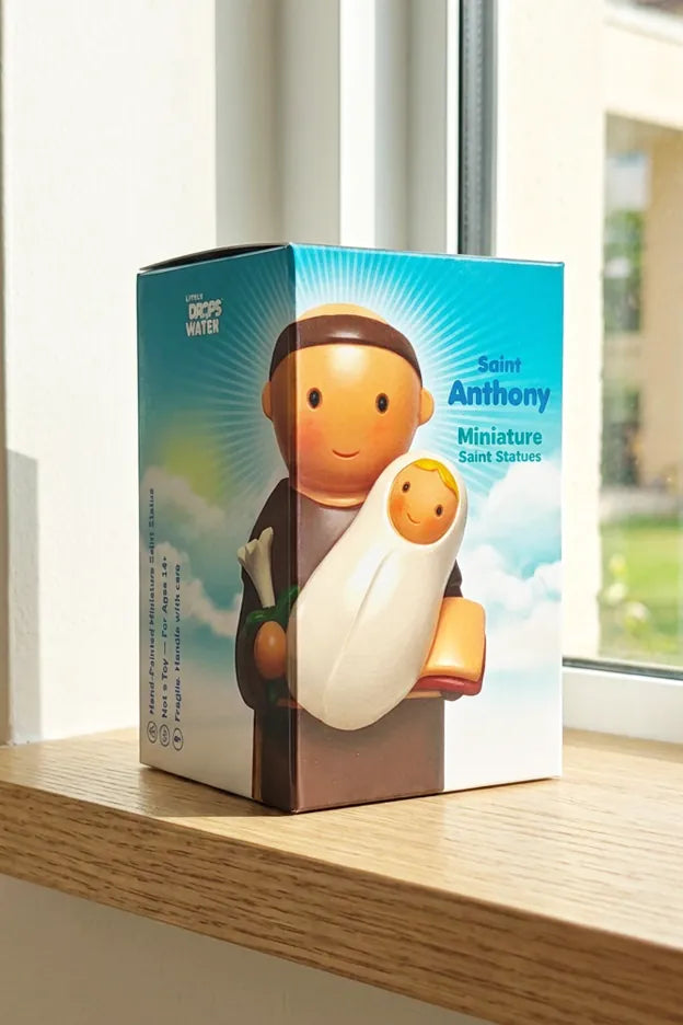 Saint Anthony Of Padua Miniature Saint Statue