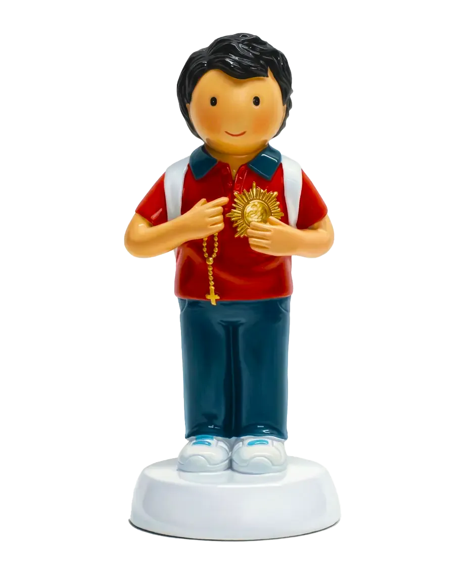 Saint Carlo Acutis Miniature Saint Statue
