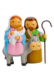 The Flight To Egypt Miniature Saint Statue