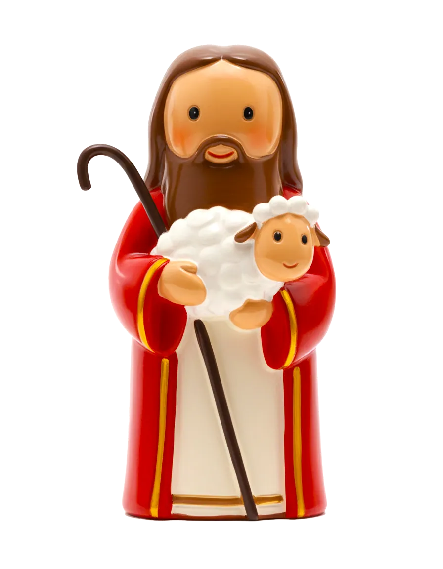 The Good Shepherd Miniature Saint Statue