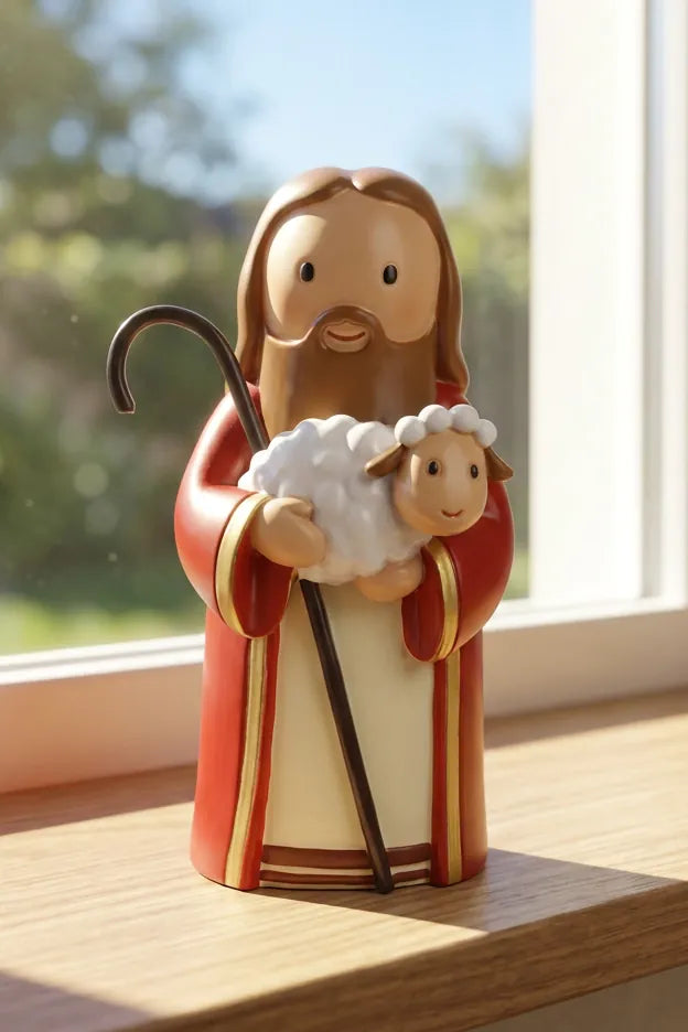 The Good Shepherd Miniature Saint Statue