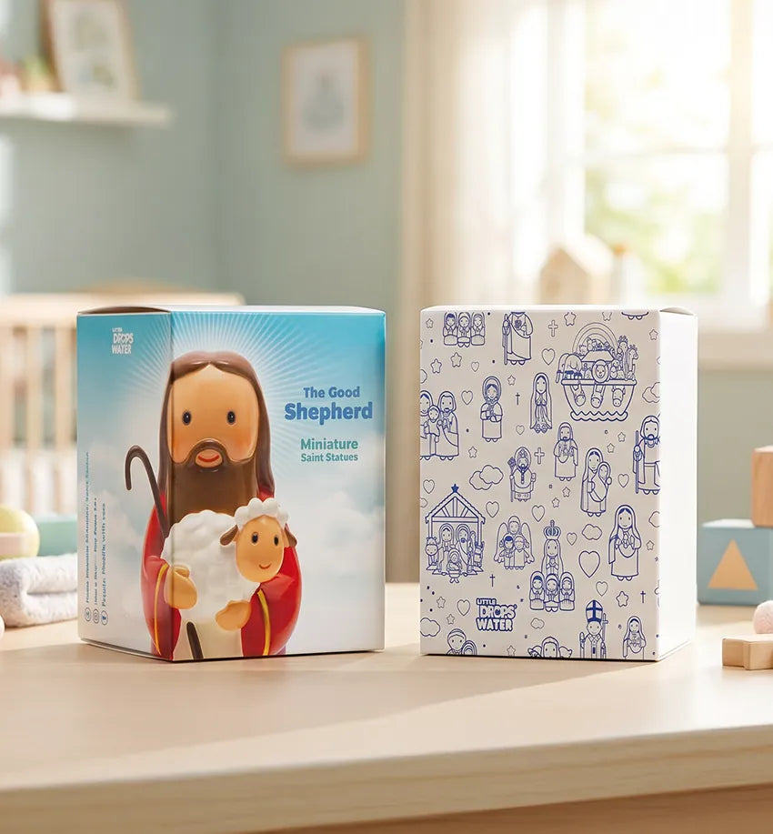 The Good Shepherd Miniature Saint Statue