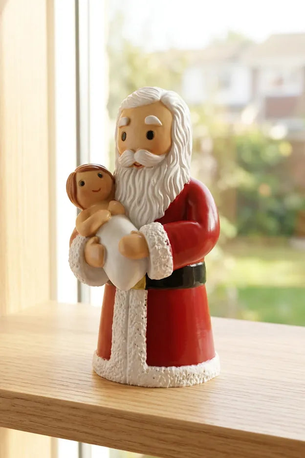 The Heart Of Christmas Miniature Saint Statue