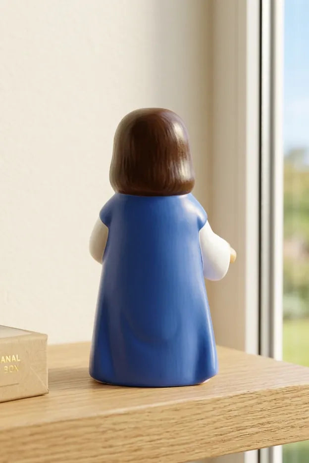 Walking With Jesus —  Girl Miniature Statue
