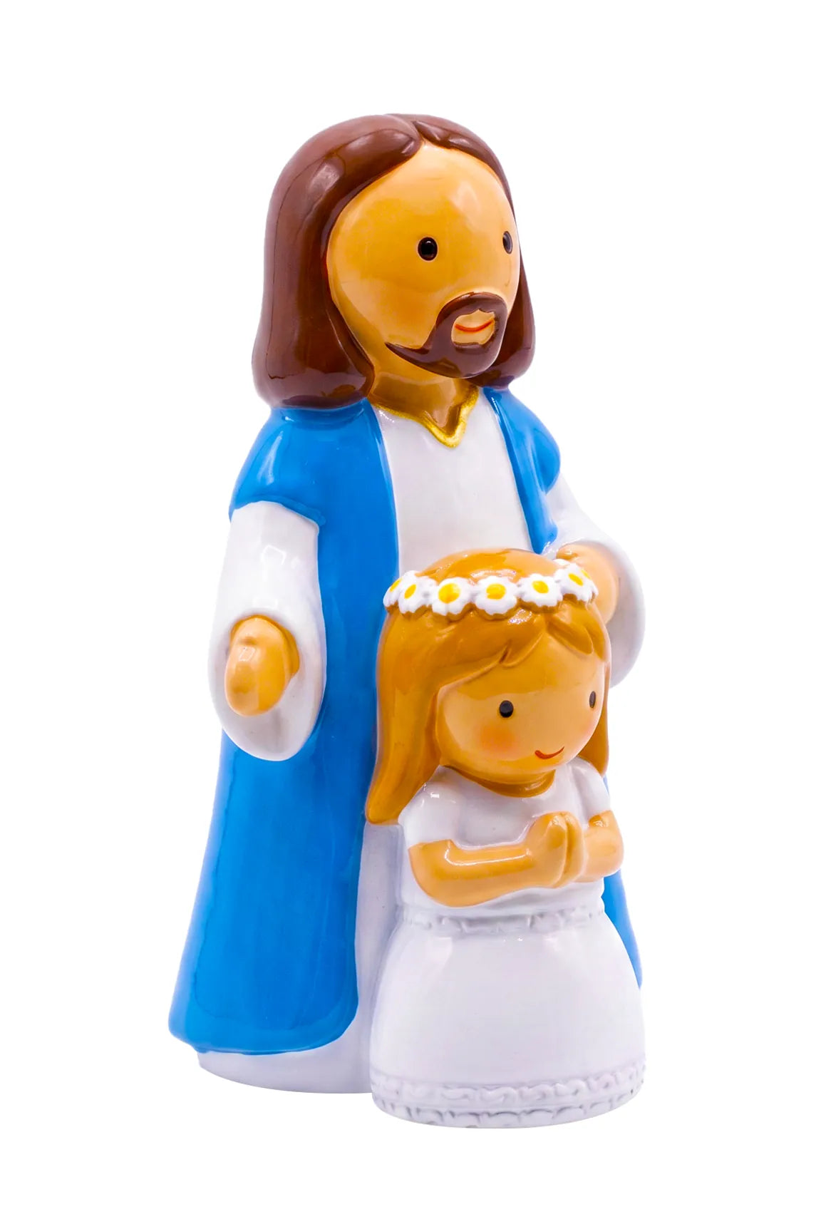 Walking With Jesus —  Girl Miniature Statue