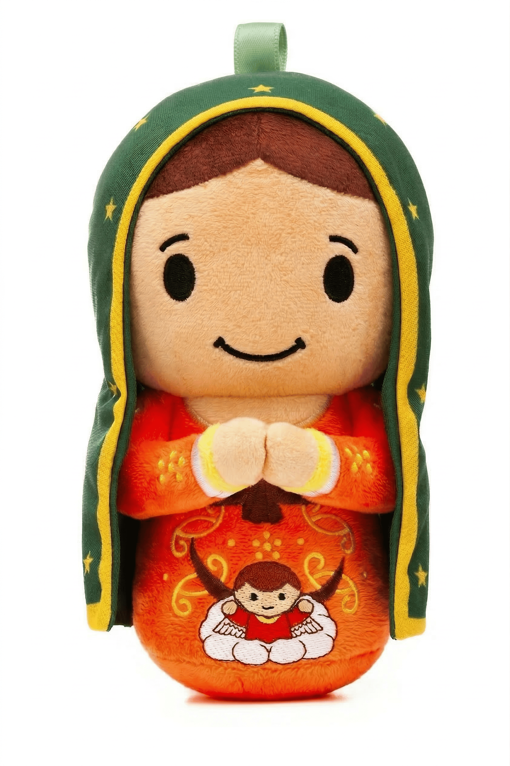 Our Lady Of Guadalupe Catholic Mini 4.75" Saint Plush Doll - Virgin Mary Plush