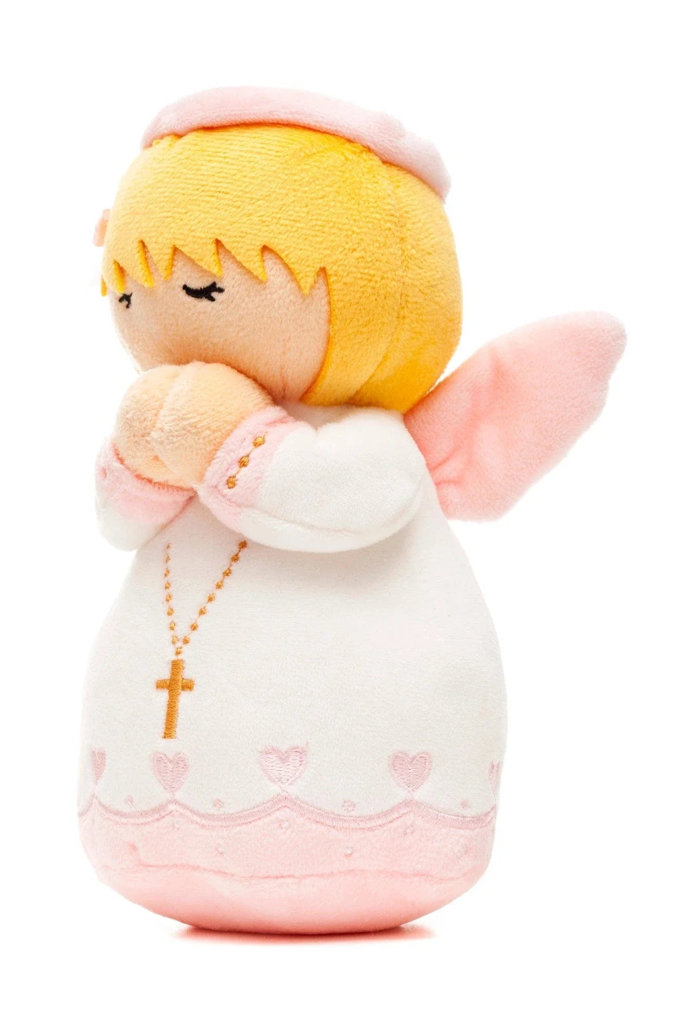Guardian Angel Girl Catholic 8" Plush Doll — Divine Protection