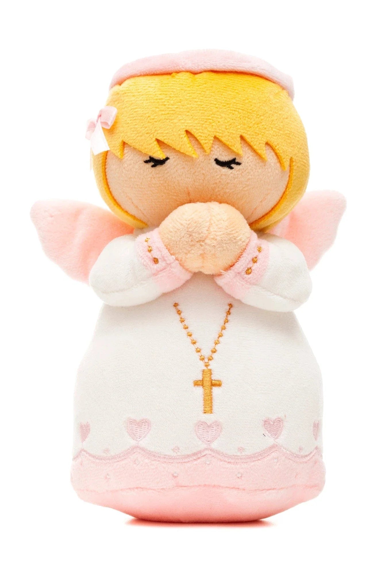 Guardian Angel Girl Catholic 8" Plush Doll — Divine Protection