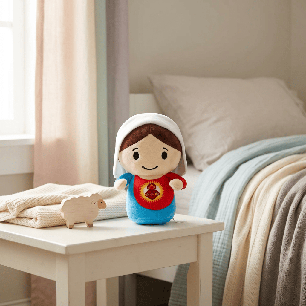 Immaculate Heart Of Mary Catholic 8" Plush Doll