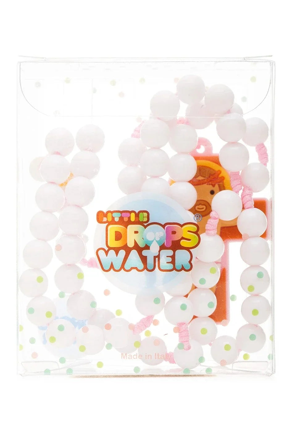 First Communion Catholic Rosary Girls | Pink Prayer Beads | Little Drops Of Water