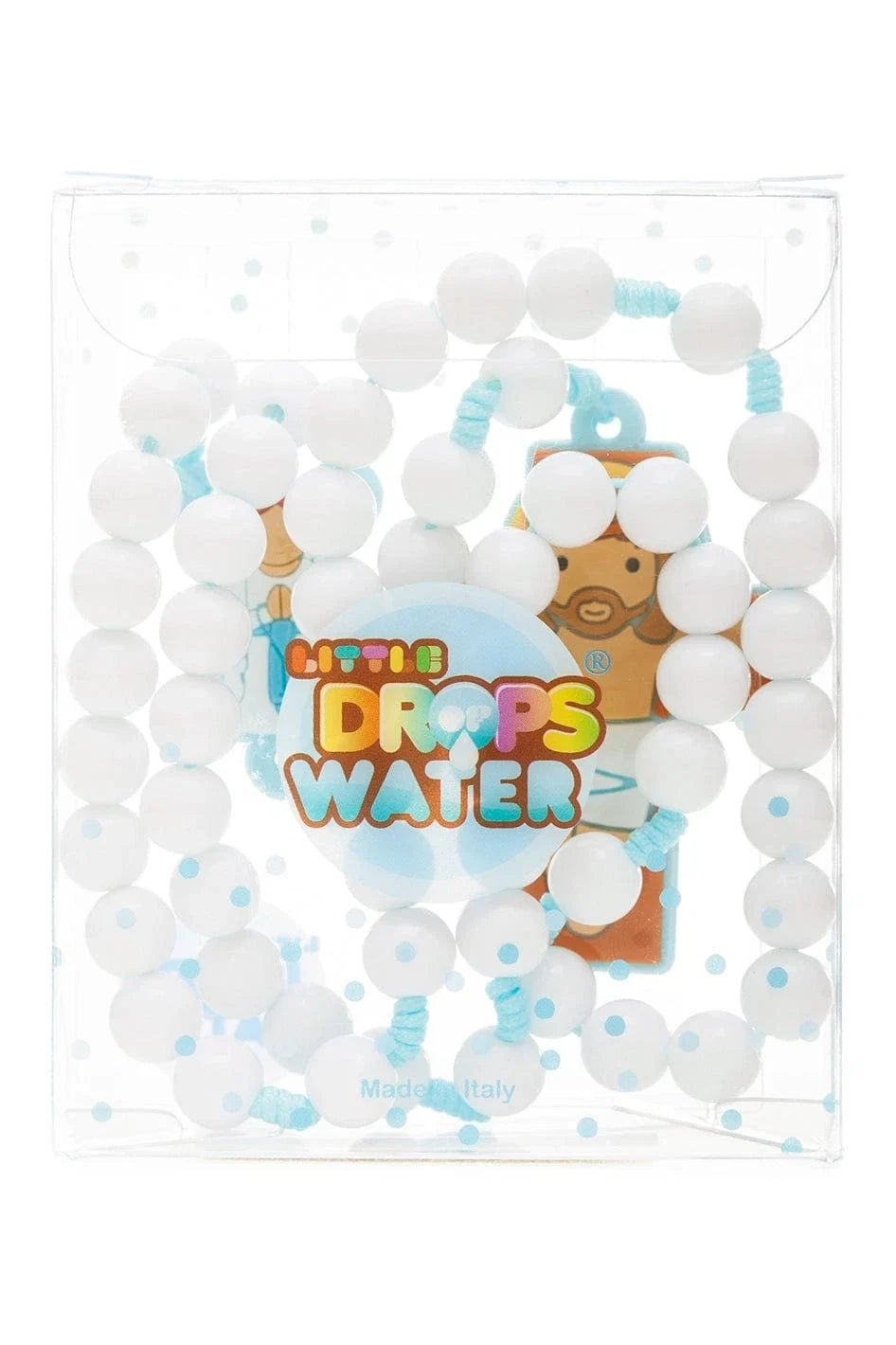 Our Lady Lourdes Catholic Rosary Boys | Blue Prayer Beads | Little Drops Of Water