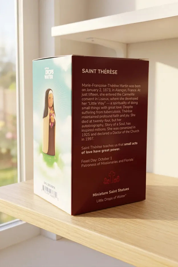 Saint Therese Of Lisieux Miniature Statue