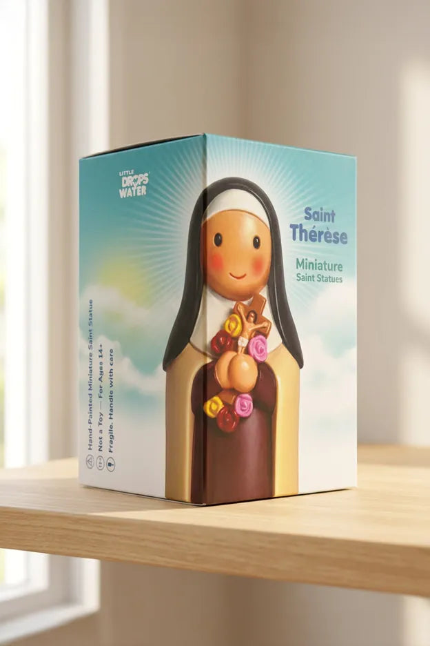Saint Therese Of Lisieux Miniature Statue