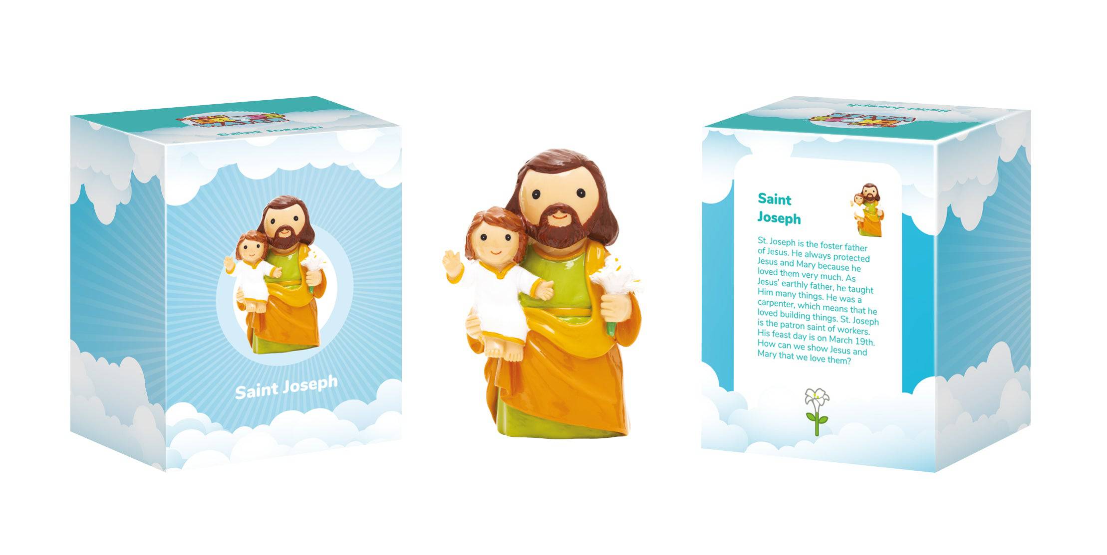Saint Joseph Collectors Edition | Holy Family Father | Little Drops Of Water | Edition Closed
