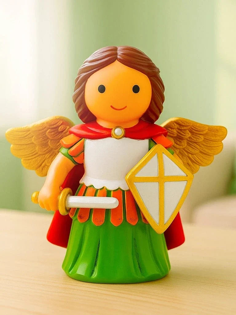 Saint Michael Archangel Collectors Edition Miniature Saint Statue — Protector Saint — Limited Edition | Edition Closed