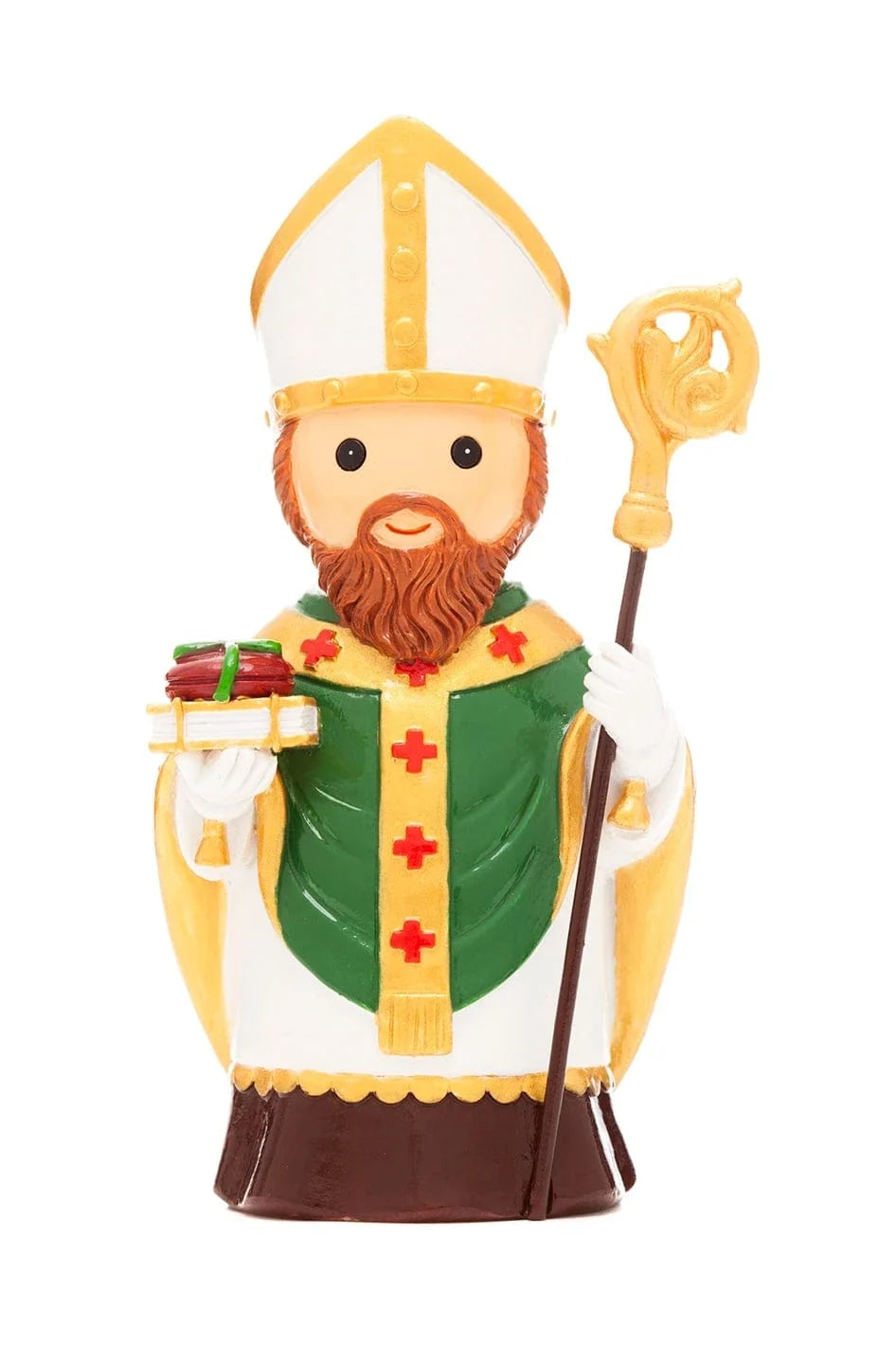 Saint Patrick Collectors Edition Miniature Saint Statue | Ireland Patron Saint | Little Drops Of Water
