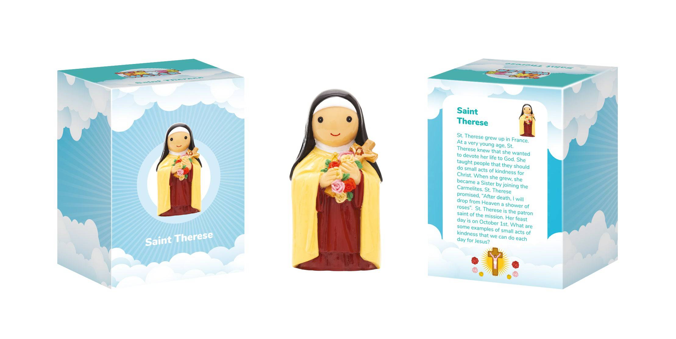 Saint Therese Collectors Edition | Little Flower Saint | Little Drops Of Water | Edition Closed