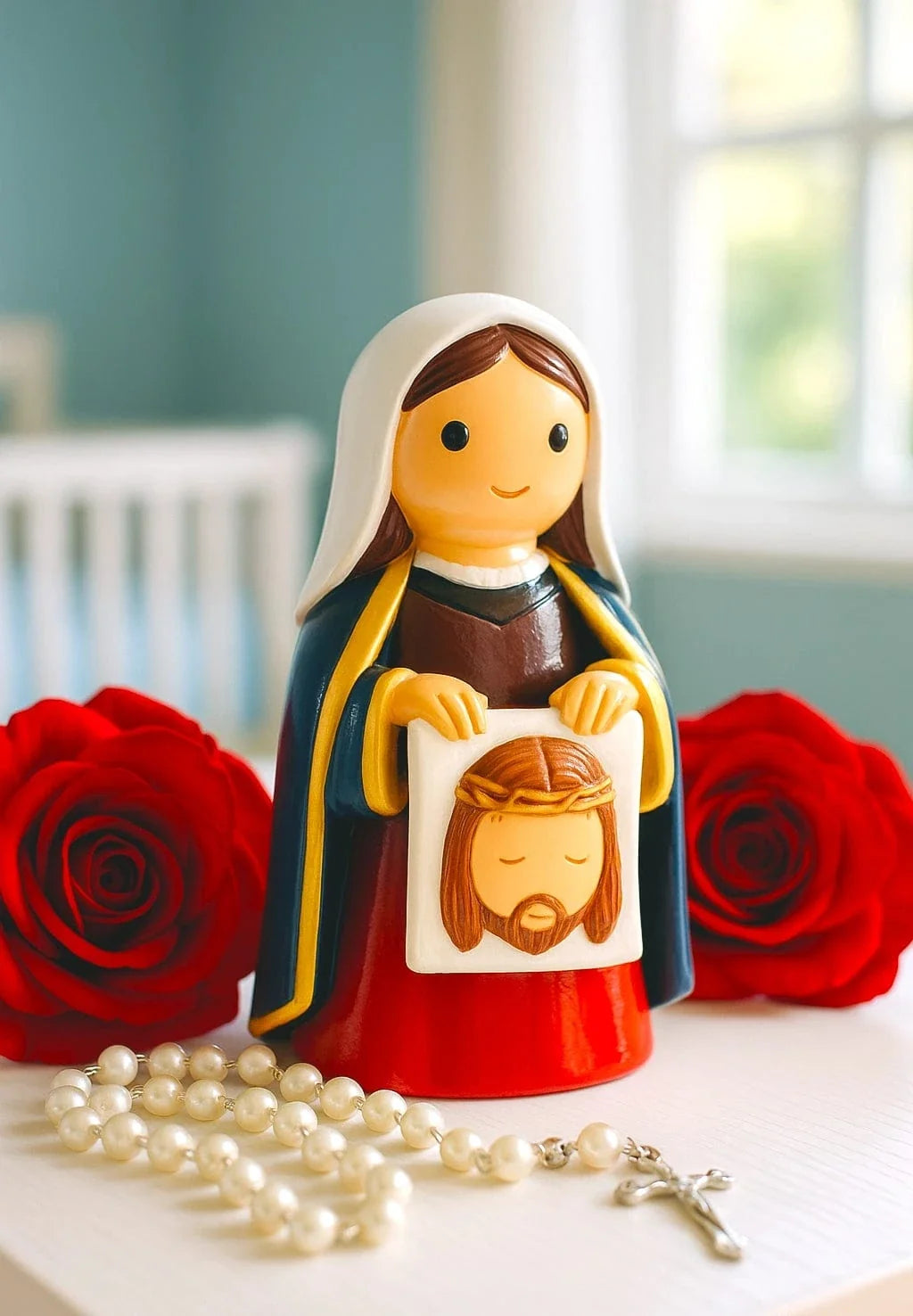 Saint Veronica Collectors Edition Miniature Saint Statue | Photography Patron | Little Drops Of Water