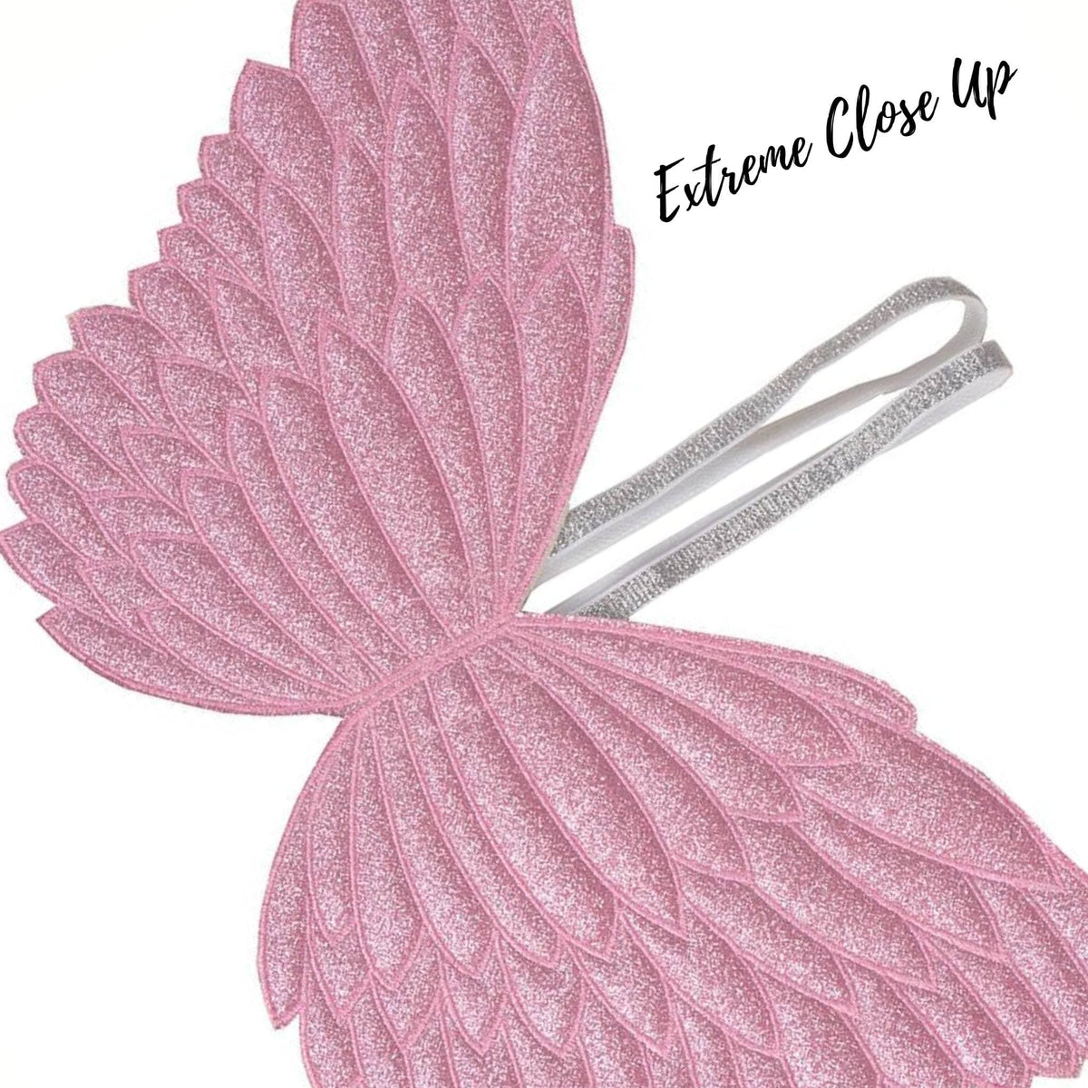 Little Girl Costume Glitter Fairy Wings, Angel, Unicorn Wings