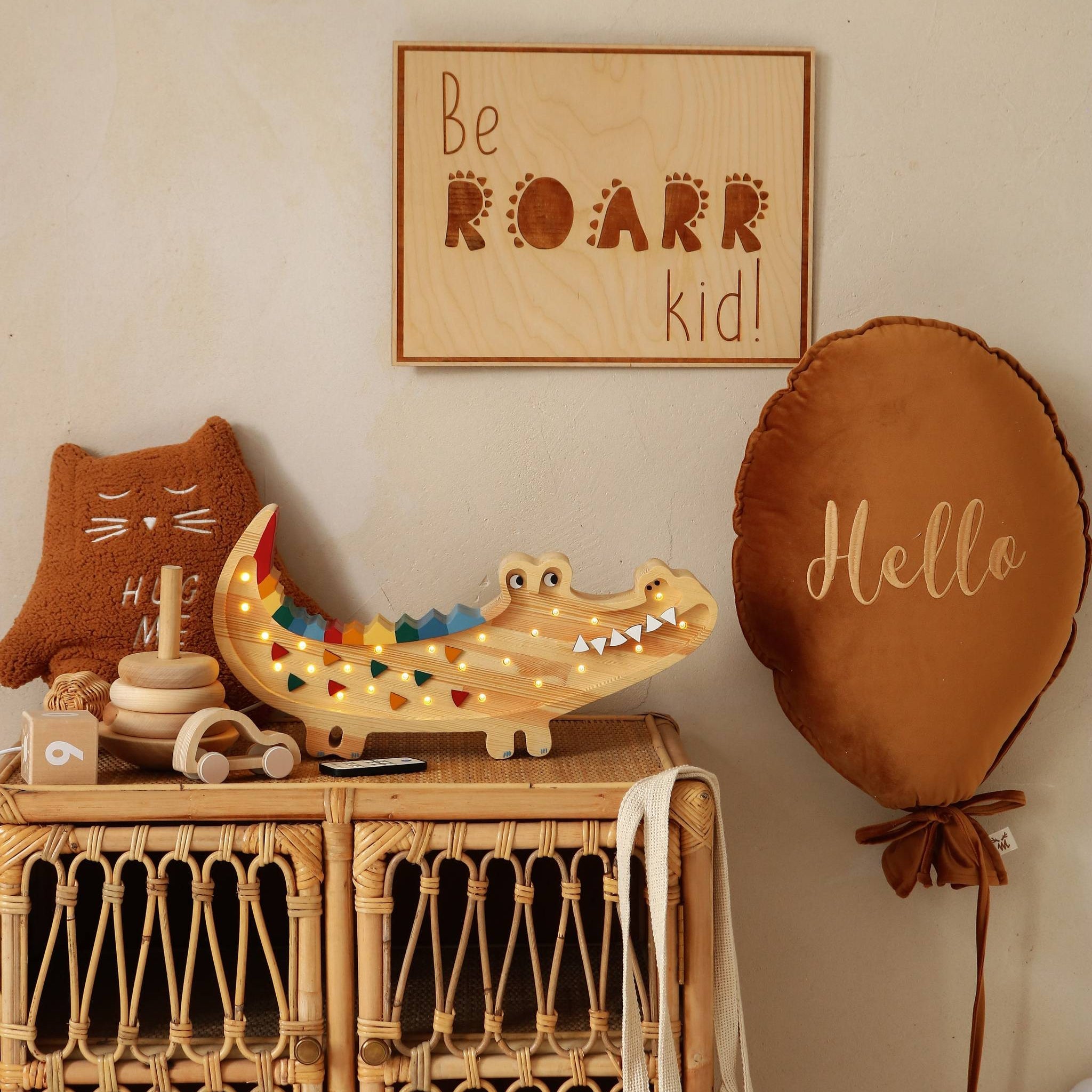 Little Lights Crocodile Lamp