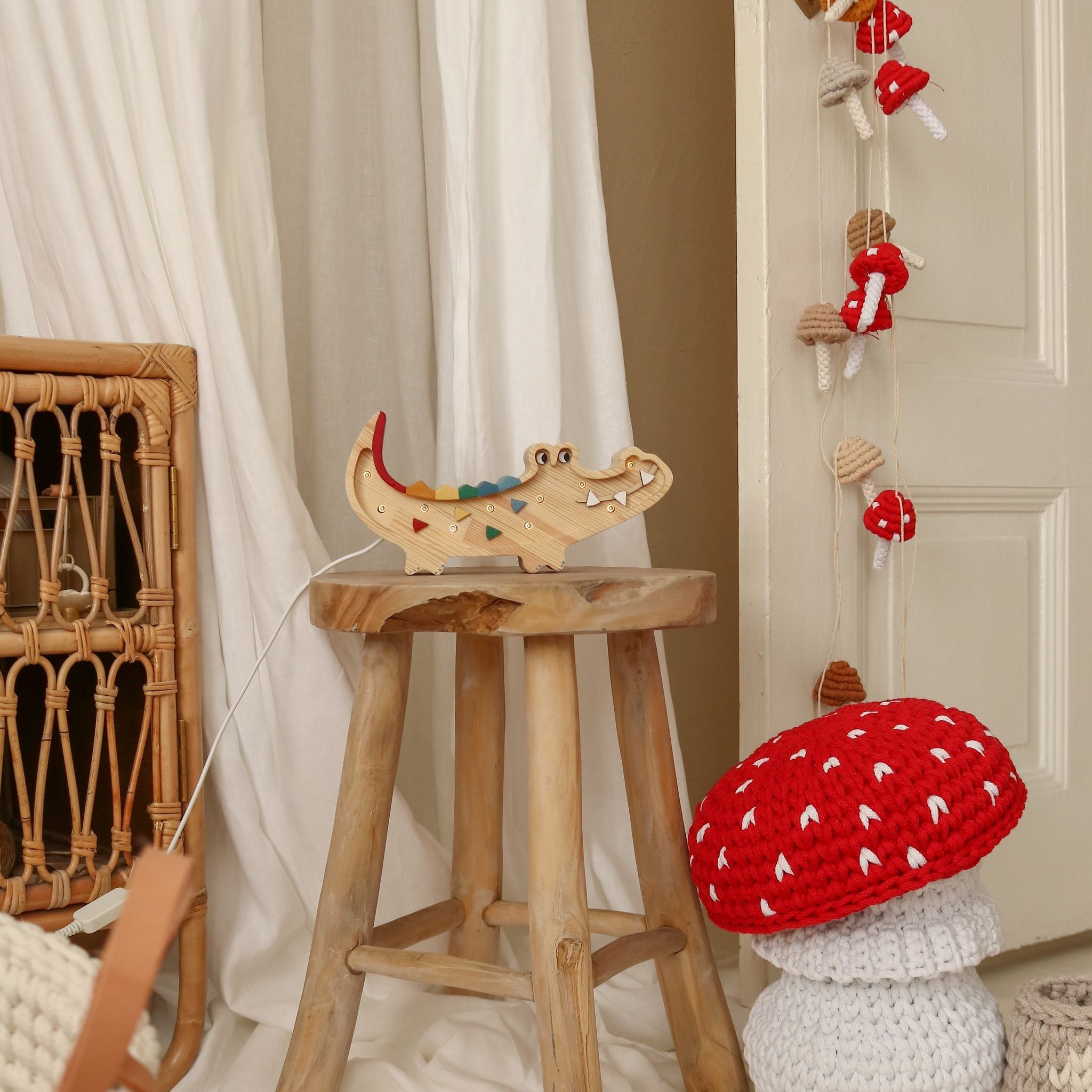 Little Lights Mini Crocodile Lamp