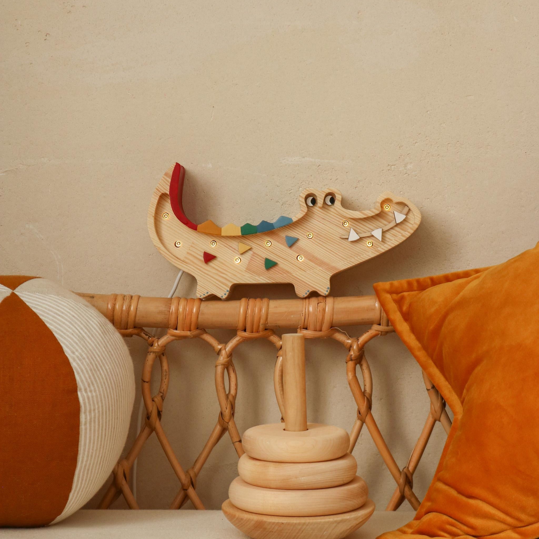 Little Lights Mini Crocodile Lamp