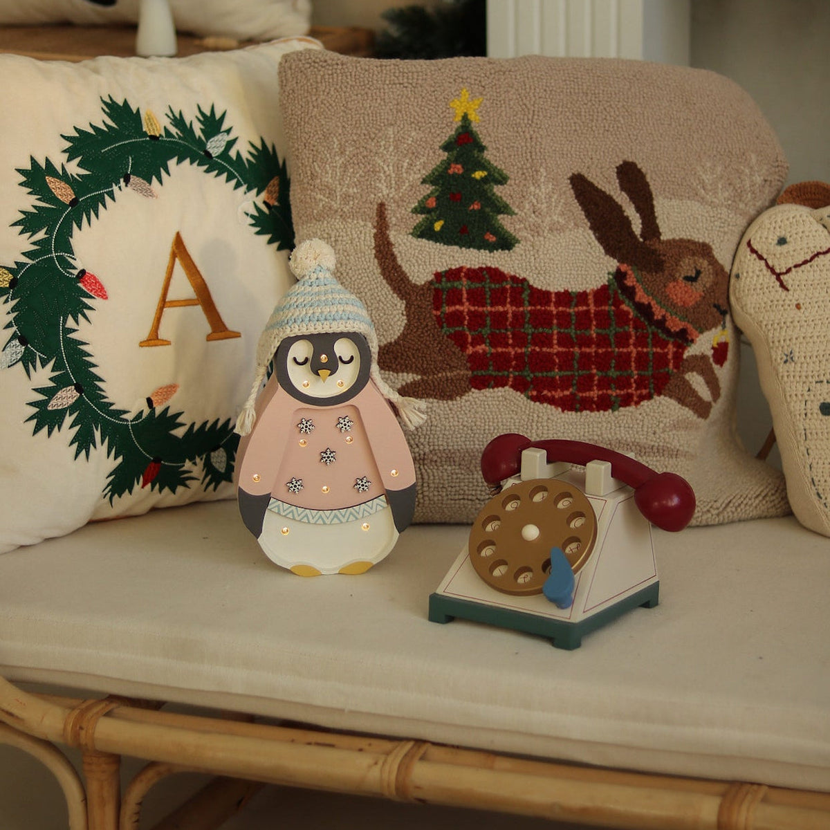 Little Lights Mini Holiday Penguin Lamp ~ Limited Edition